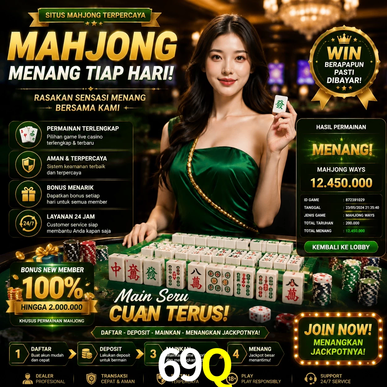 Cashback VIP 69Q - reembolso semanal